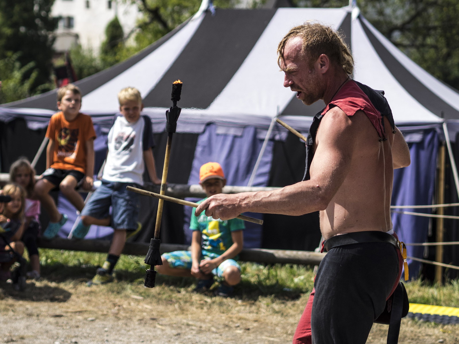 Ritterfest am Schloss Amerang, 15.08.2015